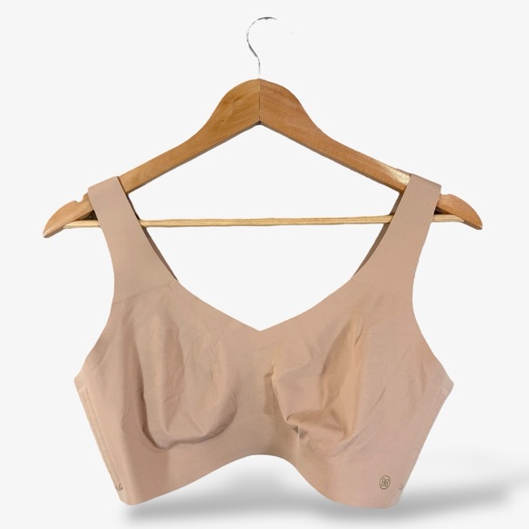 Honeylove Pullover Bra Nude Beige Size XL Wireless Soft Cup NO PADS - Picture 1 of 10
